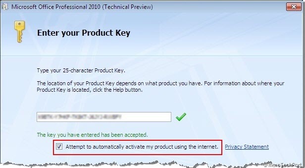 ms office 2010 activator key